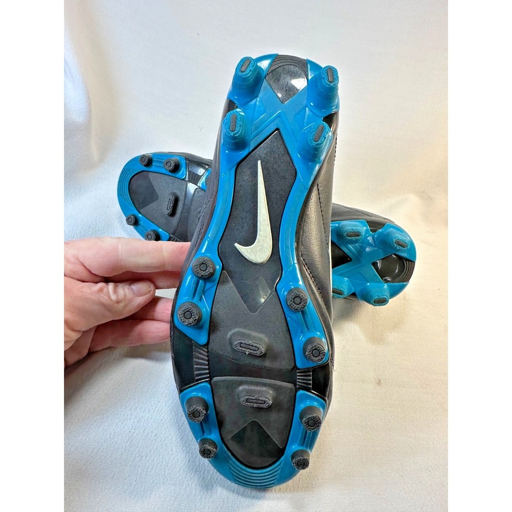 Nike Tiempo Legend IV Soccer Cleats Women's Size 8Bluish Black - Picture 4 of 8